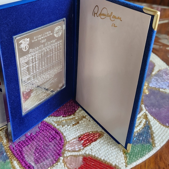 1993 Silver Liners Roberto Alomar limited edition - Picture 8 of 9